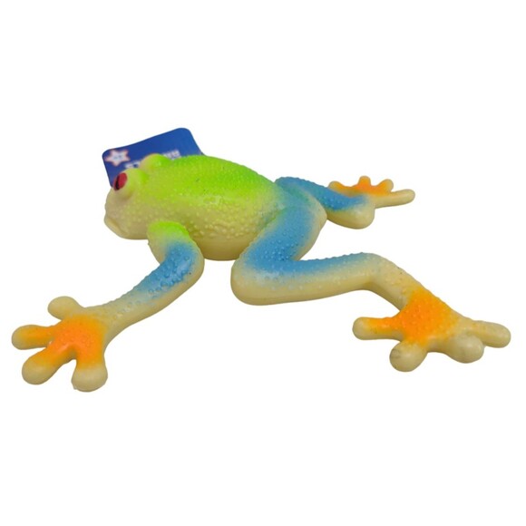 Frog Toad Life-Like Realistic Squishy Stretchable Figure Squeeze Toy Squeezable - Picture 13 of 16